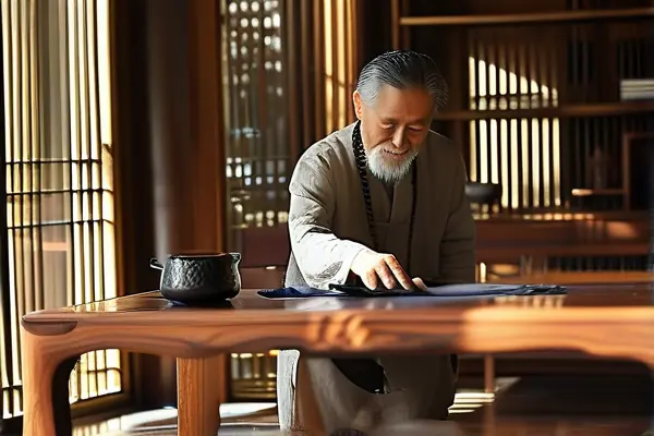 專業師傅示范大果紫檀家具保養手法