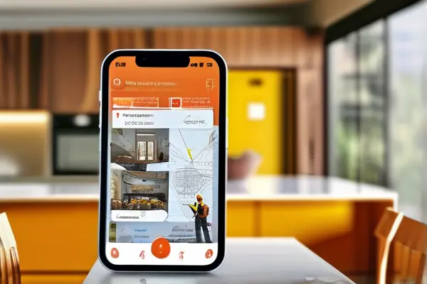 陌陌APP界面展示裝修廣告與設計師討論場景