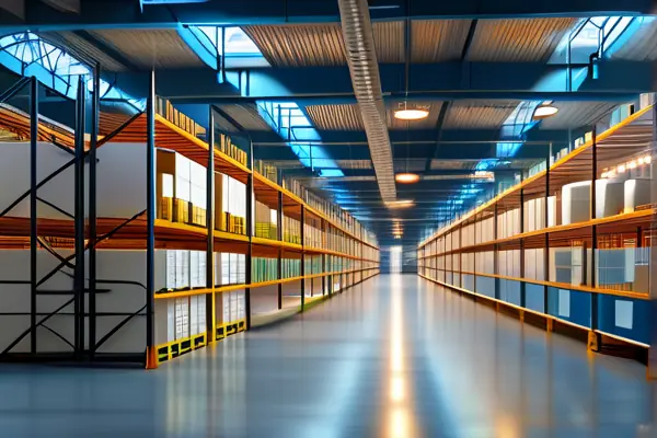 現(xiàn)代化倉(cāng)庫(kù)內(nèi)部裝修效果圖