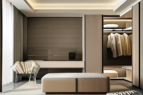 現代家居定制衣柜展示