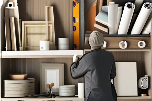 業主與設計師討論裝修方案