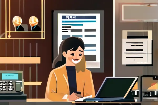 年輕夫婦咨詢裝修貸款