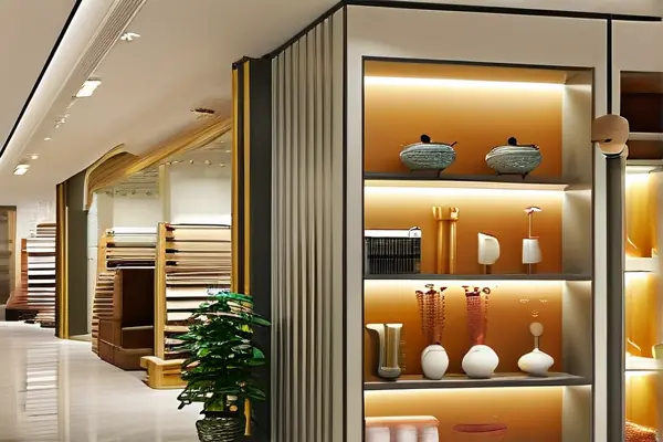 揚(yáng)州家具裝修材料城內(nèi)景展示