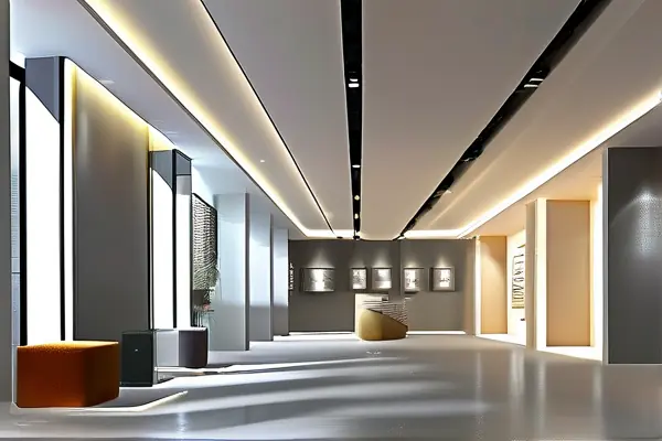 現(xiàn)代展廳裝修效果圖