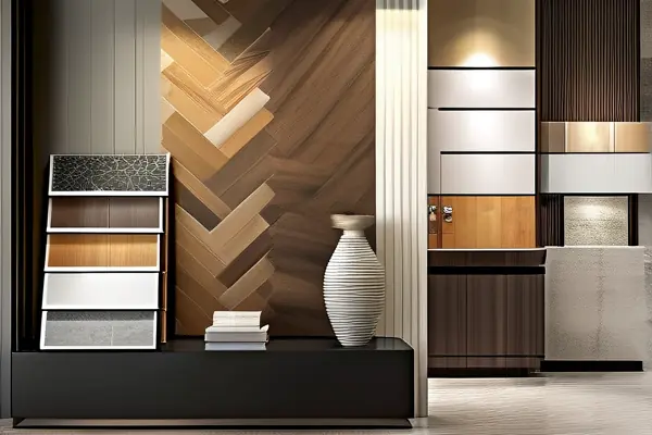 設計師展示裝修材料樣品