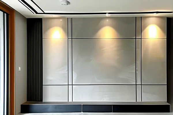 家庭裝修石膏板吊頂施工實景圖