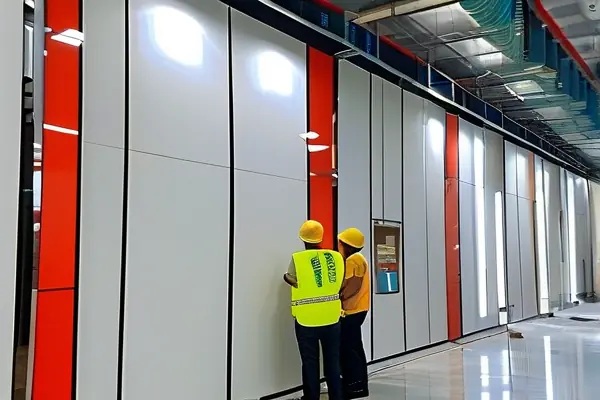 風(fēng)淋室施工驗(yàn)收現(xiàn)場(chǎng)