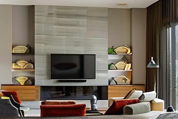 130平房子裝修預算資金合理分配的現代客廳效果圖