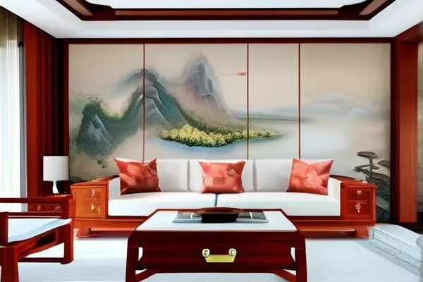 200平米大平層中式裝修效果圖