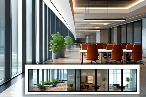 辦公樓裝修預(yù)算分配可視化示意圖