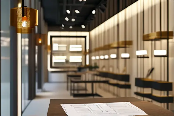 婚紗店裝修施工現場展示