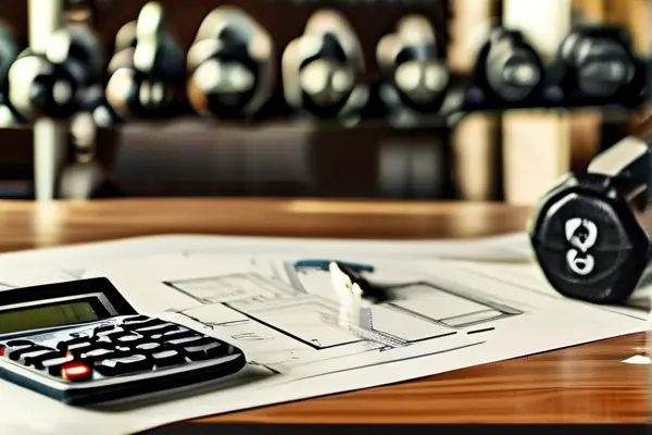 健身房裝修預算資金表示例