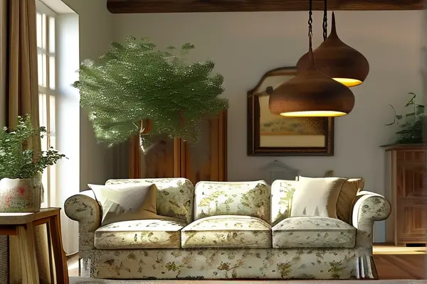 田園風格客廳裝修效果圖