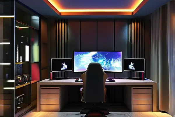 家庭電競房裝修效果圖
