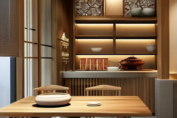 中式茶餐廳裝修效果圖與預算規劃工具