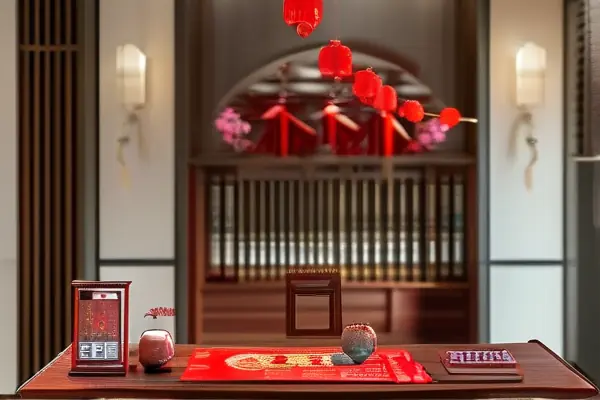 中式婚房裝修預算規劃效果圖