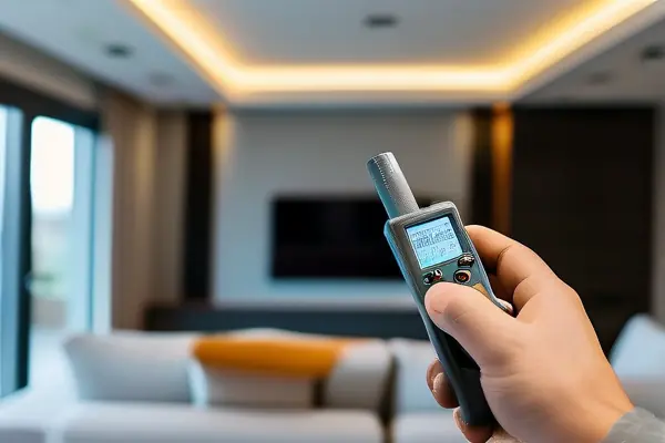 專業人員進行室內甲醛檢測
