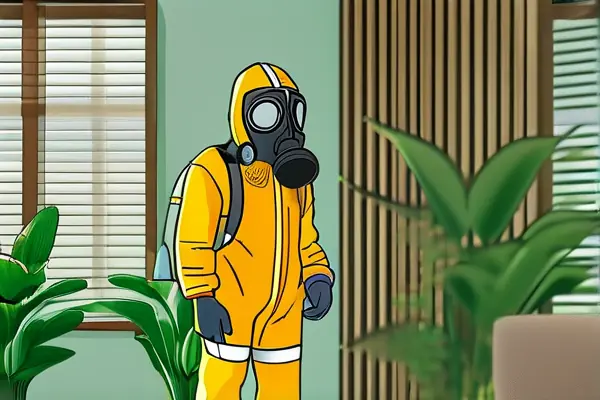 揚州家裝技術員使用專業設備進行甲醛檢測