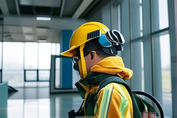 專業人員檢測室內甲醛