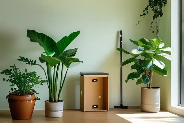 專業人員在新裝修房屋內進行甲醛檢測