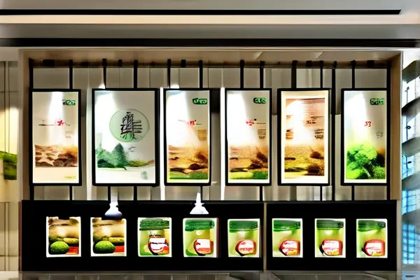 莫干山環保板材展示及價格標簽實拍圖