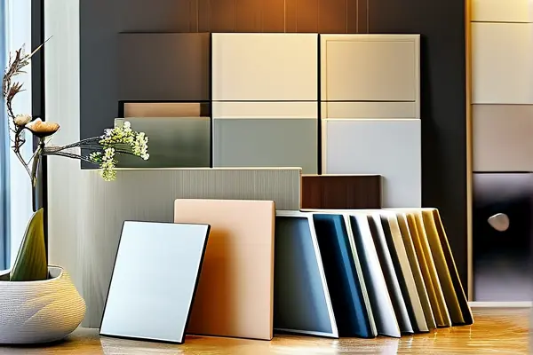 多種環保裝修板材實物對比展示