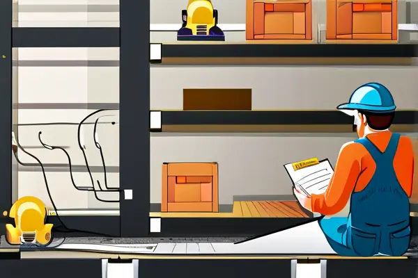 裝修驗收流程示意圖:業(yè)主與施工方檢查水電、墻面和地面