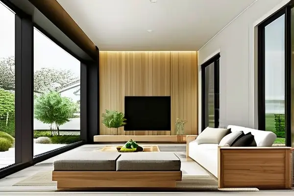 現代簡約風格的客廳裝修效果圖