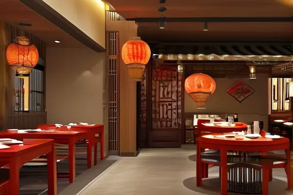 傳統(tǒng)川菜餐廳裝修效果展示