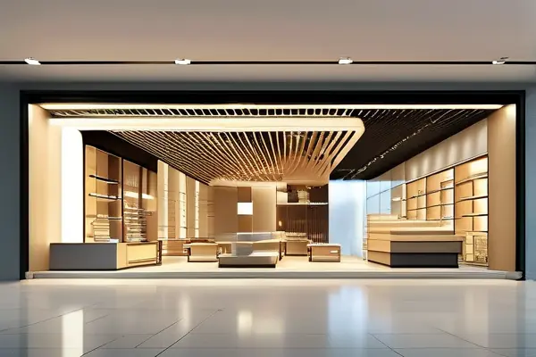 現代化店面裝修效果展示圖