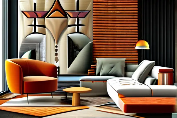 后現(xiàn)代風格客廳設計示例