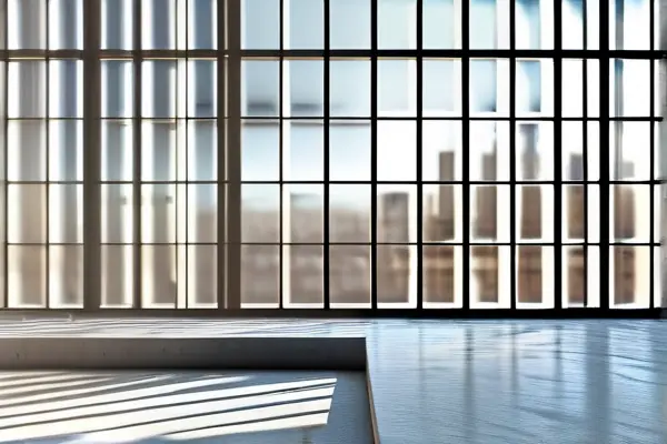 毛坯房空房間展示裝修前原始狀態