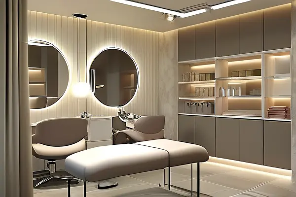 現代風格美容室裝修效果圖