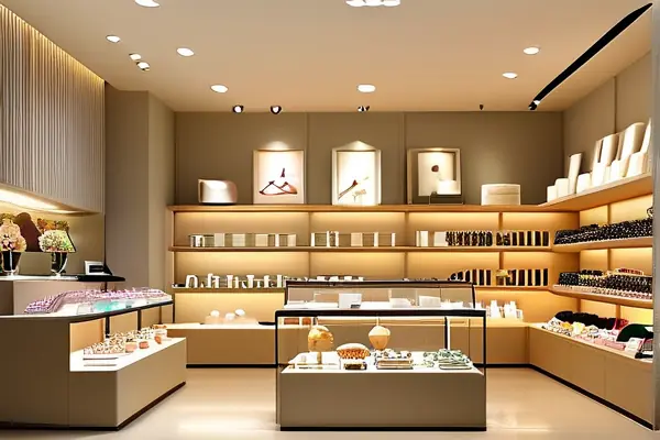 飾品店內(nèi)部裝修效果展示