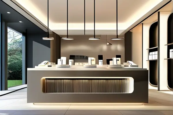 現代風格手機店裝修效果圖