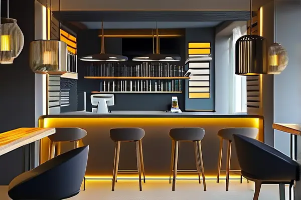 小型網吧裝修效果圖展示