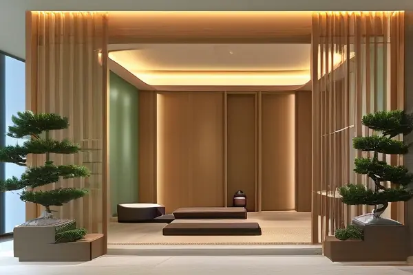 中式風(fēng)格養(yǎng)生館裝修實(shí)景圖