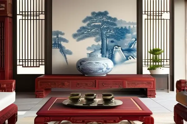 中式風格客廳裝修效果圖