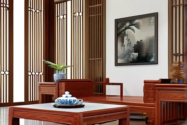 中式裝修風(fēng)格客廳展示