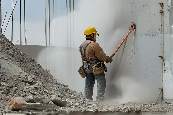 二手房舊結(jié)構(gòu)拆除施工現(xiàn)場(chǎng)