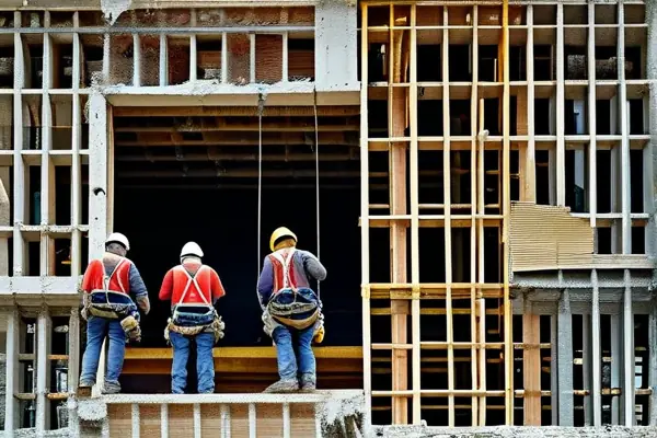 舊房結(jié)構(gòu)拆除施工現(xiàn)場(chǎng)