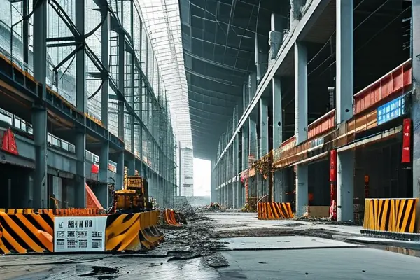 商場結構拆除施工現(xiàn)場實拍