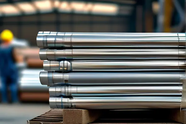 304不銹鋼裝修水管批發倉庫展示