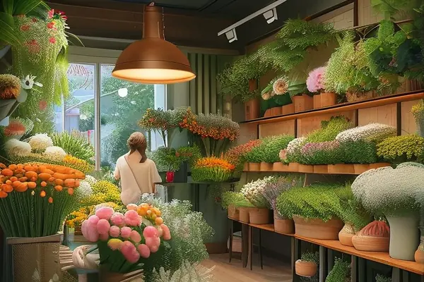 花店內部裝修效果圖
