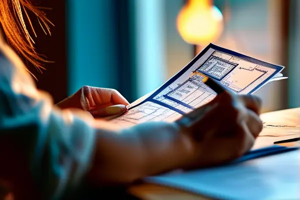 借款人正在計算裝修貸款方案