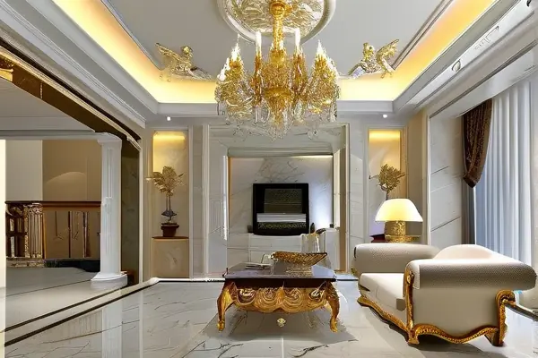 歐式風格客廳裝修效果圖展示