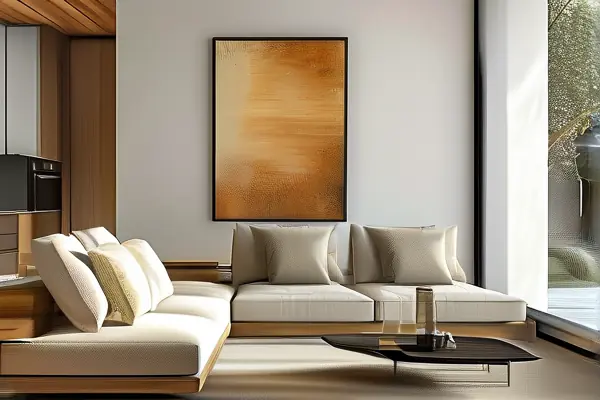 現代簡約風格客廳裝修效果圖