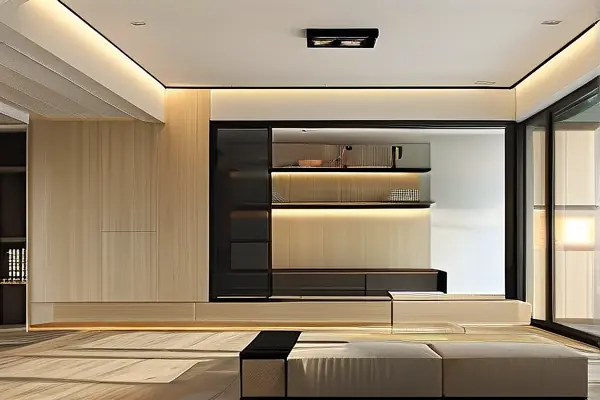 一體裝修客廳效果圖