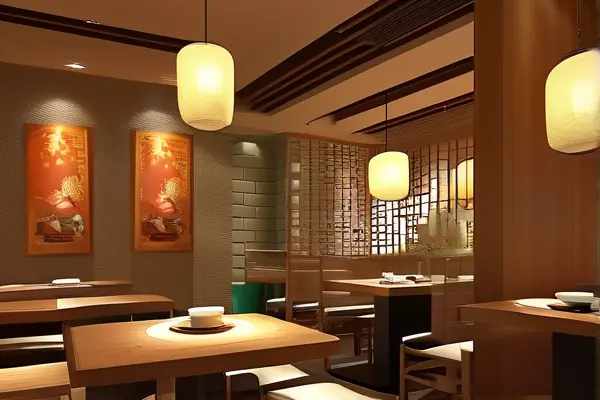 溫馨粥店裝修效果圖