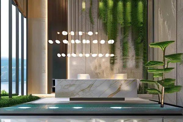 高端會所裝修實景案例與設計討論場景